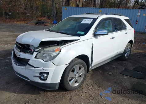 2012 Chevrolet Equinox Ltz из США, поврежденный, VIN 2GNALFEK6C6396303